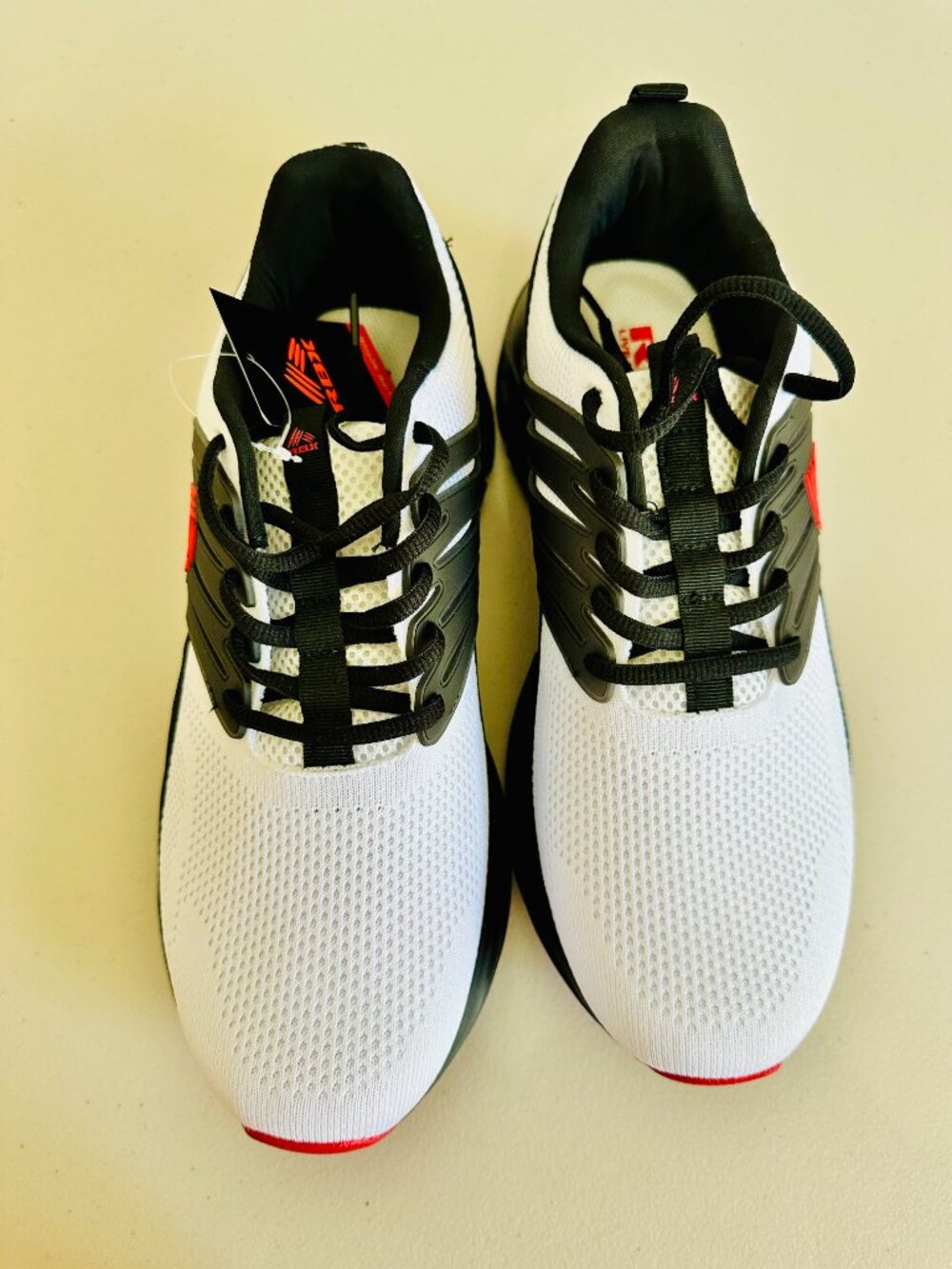 NEW RBX LIVE LIFE ACTIVE BLACK AND WHITE MESH UPPER SNEAKERS SIZE 11 - Picture 2 of 10